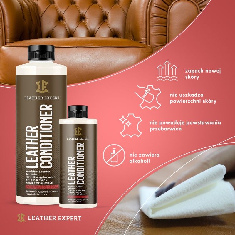 leather conditioner – odżywka do skóry naturalne olejki i wosk 100 ml