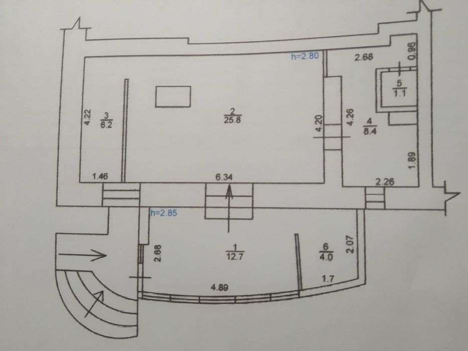 Продається    помещение (Капсюль) ,центр.