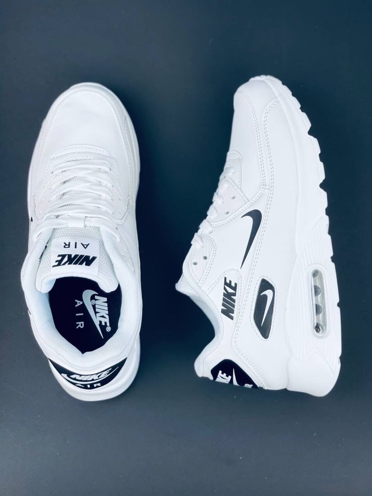 Кроссовки женские Nike Air Max 90 Спортивные кожаные кросовки Найк