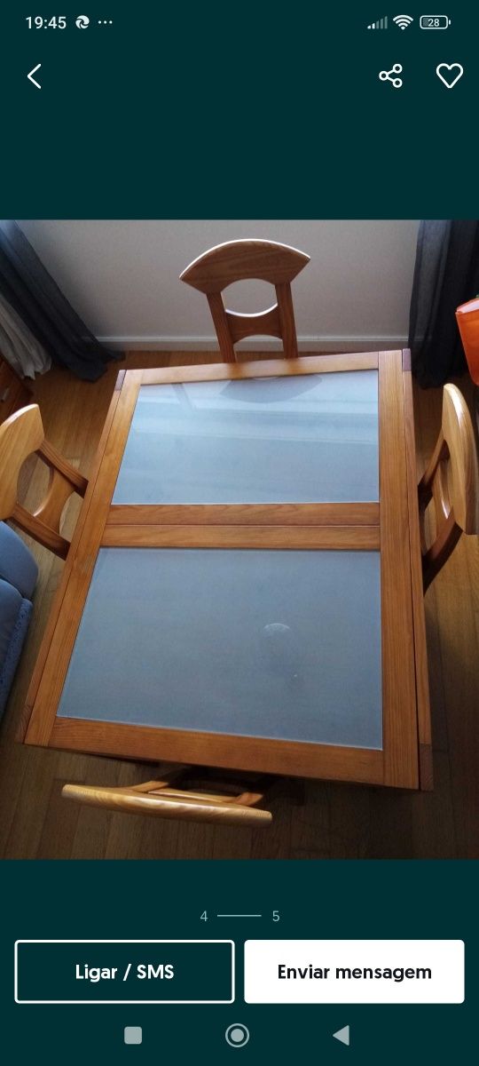 Mesa de sala de jantar