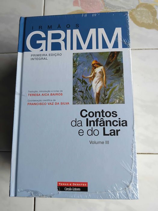 LIVROS: 3 VOLUMES DE CONTOS DOS IRMÃOS GRIMM - 1ª EDIÇÃO INTEGRAL