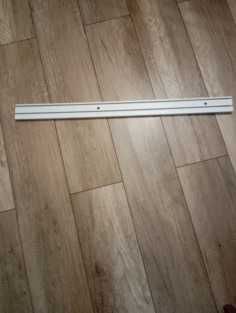 Szyna sufitowa 2-torowa 3m. PVC
