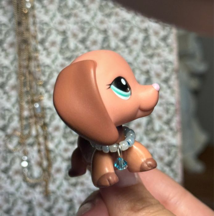 Zestaw trzech figurek LPS littlest pet shop