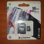 Cartão Micro SD 16Gb