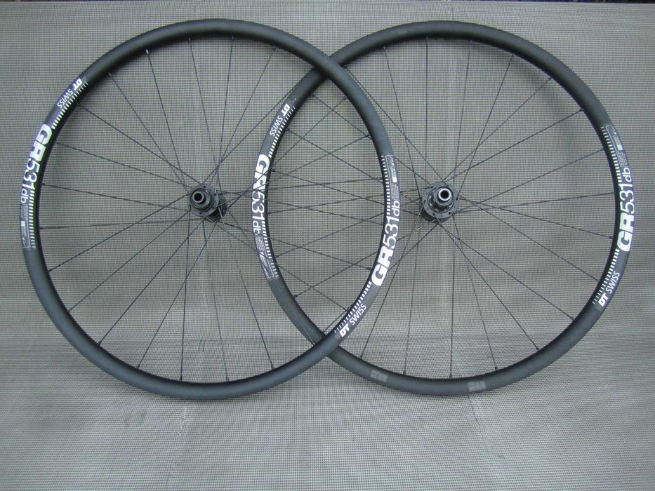 Koła DT Swiss GR531 db Ratchet komplet sztywne osie gravel cross