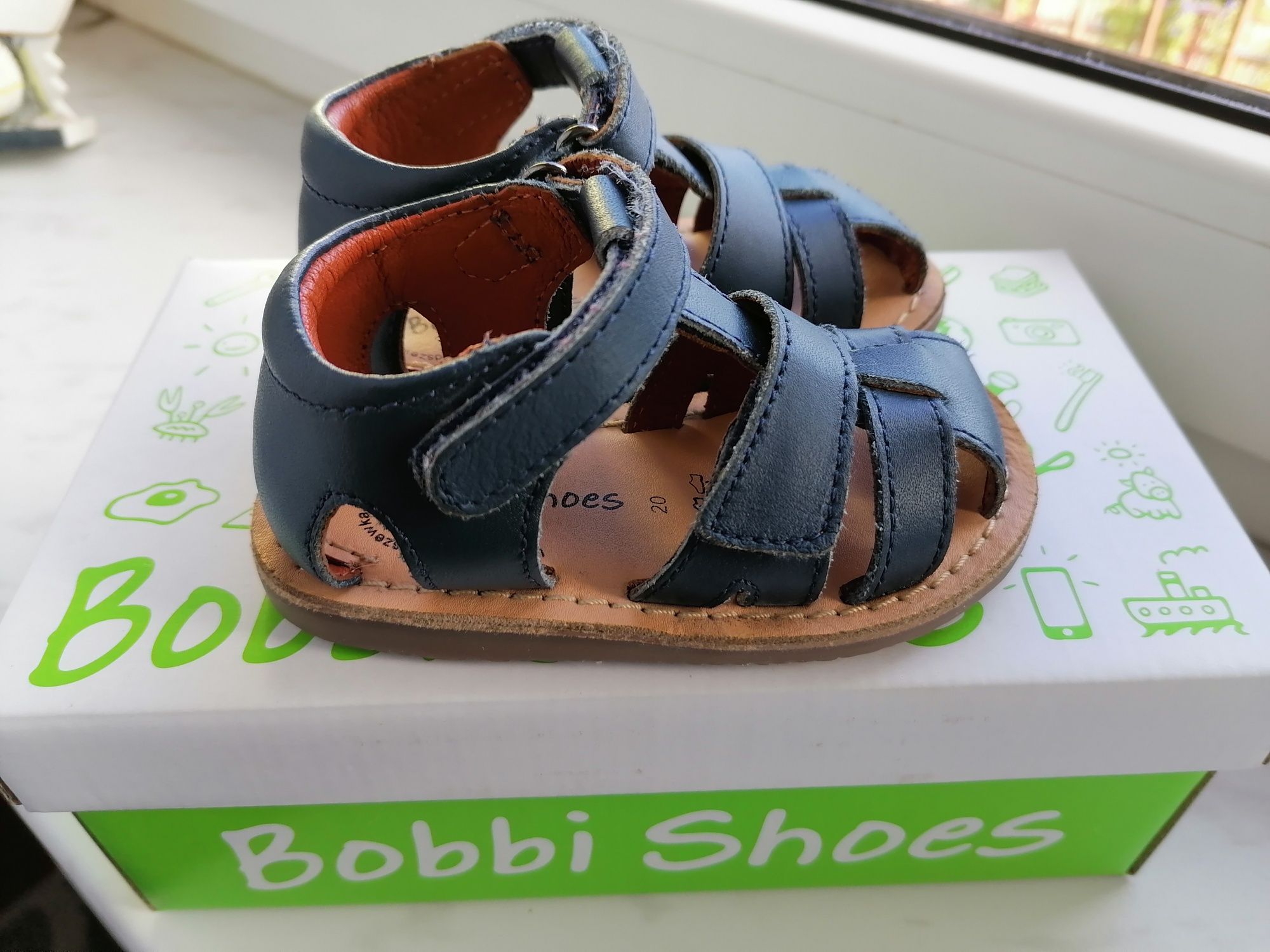 Buty Buciki Sandały Sandałki, Bobbi Shoes, rozmiar 20