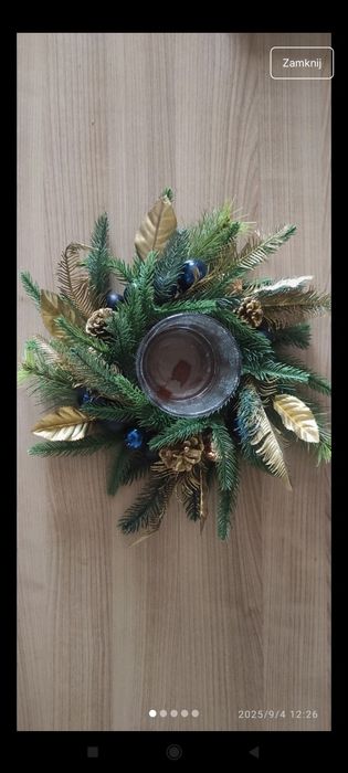 Stroik świąteczny na stół Home & You
