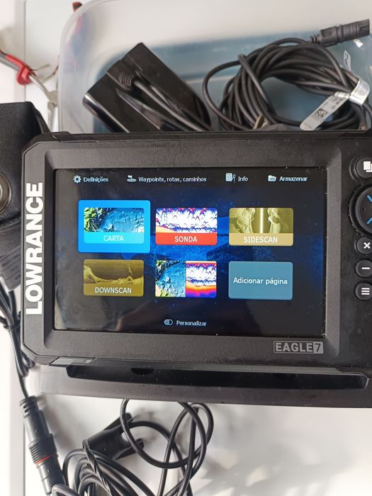 Sonda/GPS lowrance eagle 7