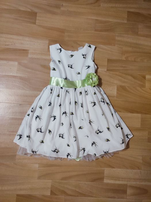 Летнее платье сарафан для девочки р 104