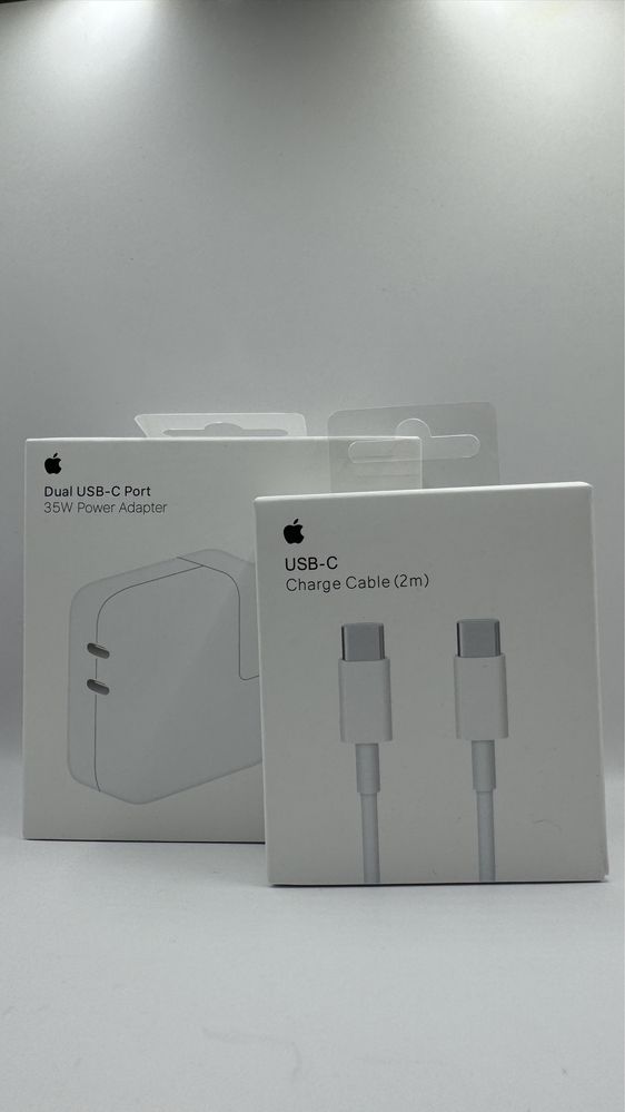 Zestaw Oryginalna Ladowarka 35 W + Oryginalna Kabel Usb -C Usb-C 2 M