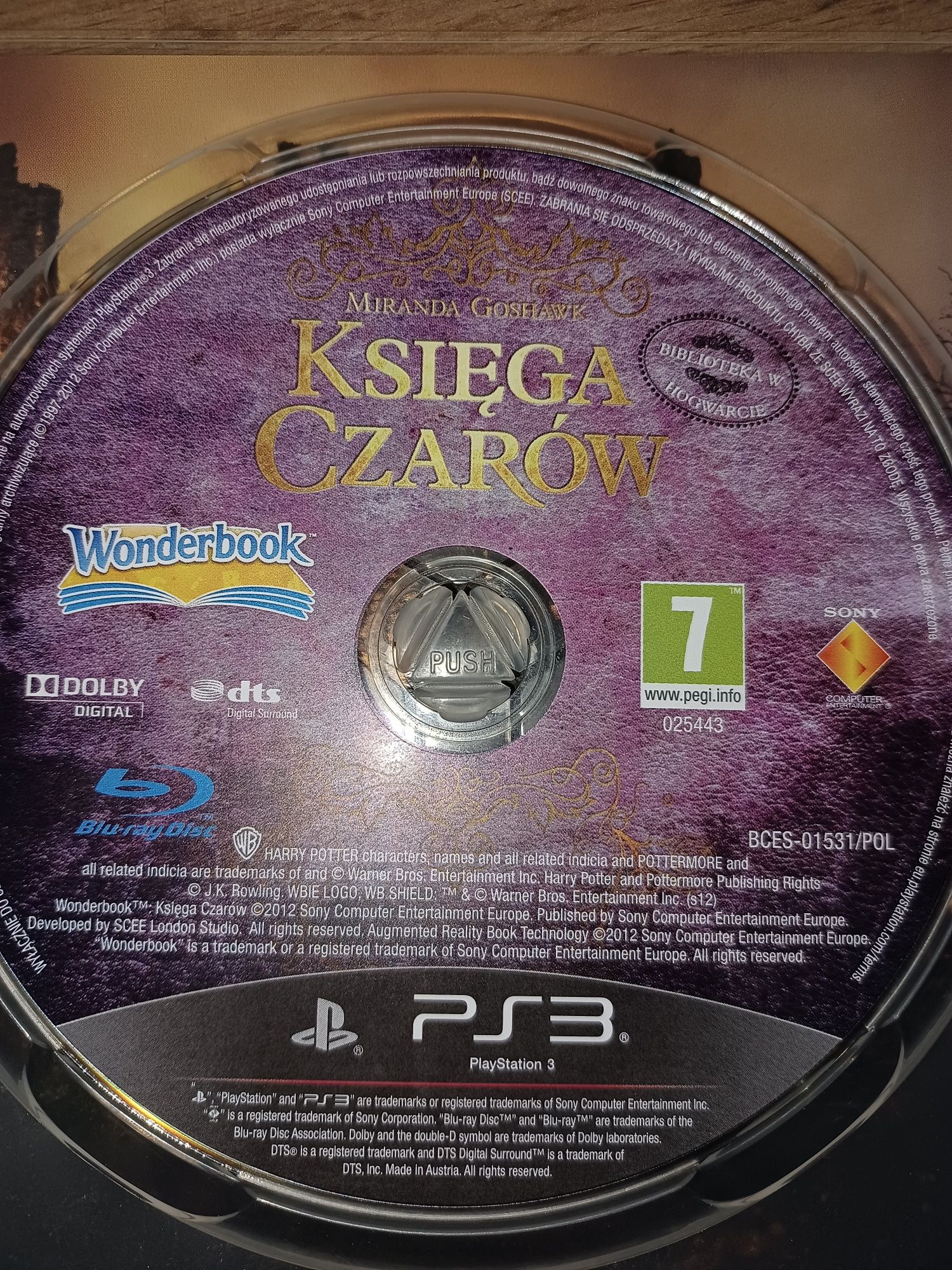 Księga czarów Wonderbook  PS 3