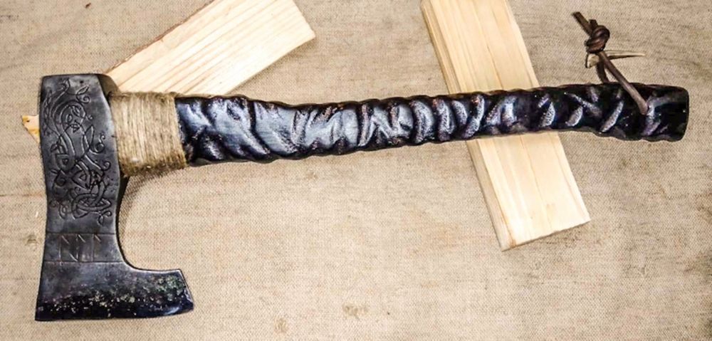 Топор ручная работа скандинавский