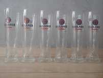 6 szt. szklanek / kufli do piwa 0,5l Paulaner