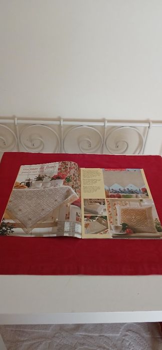 Revista Diana- Crochet de filé, antiga