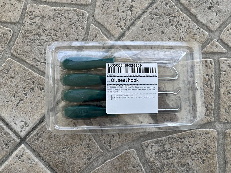 Haki do wyciągania uszczelek