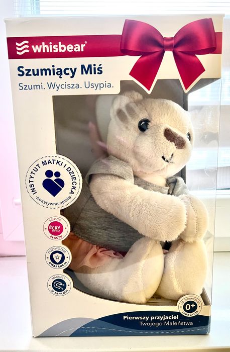 Whishbear szumiś Szumiący Miś z Czujnikiem Płaczu Julka