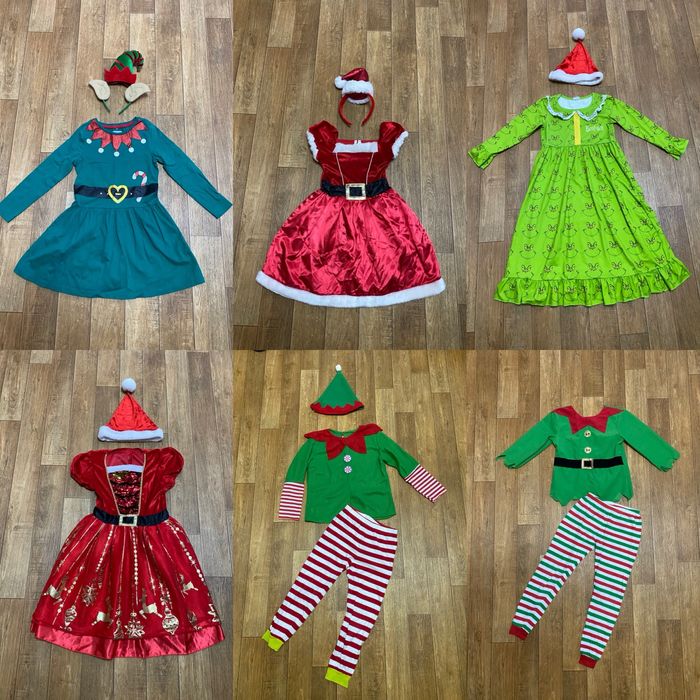 Костюми новорічні Ельфа , Санти, Грінча, Оленя