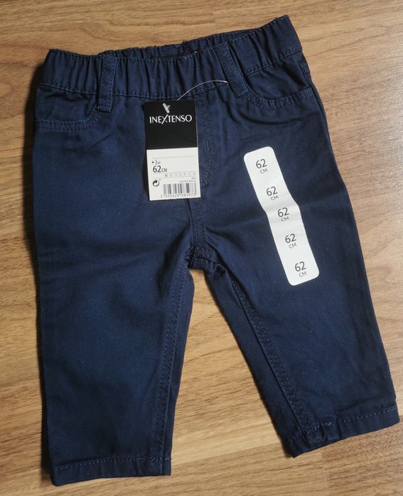 Zestaw 4 szt ubrań niemowlęcych roz. 62