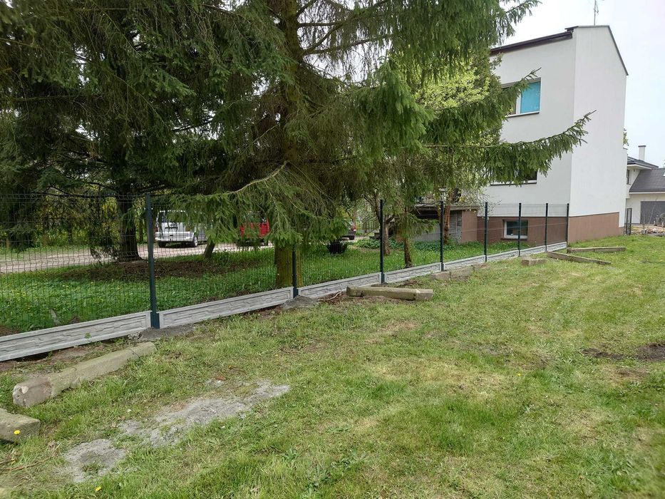 Ogrodzenie panelowe, panel 3d 153 cm, podmurówka, płot, bramy, furtki