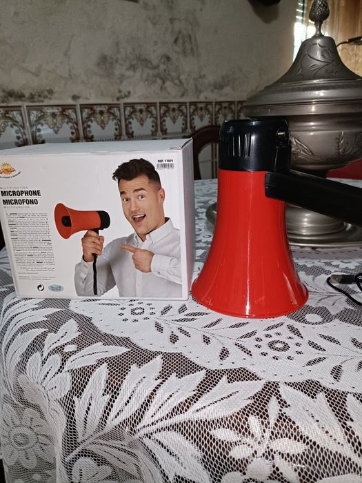 Megafone - NOVO com BT e outras funções