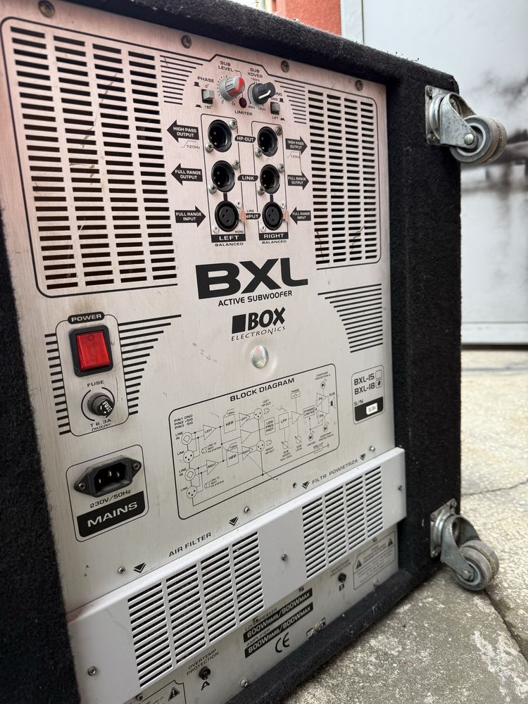 Basy box electronics Bxl 18 aktywne