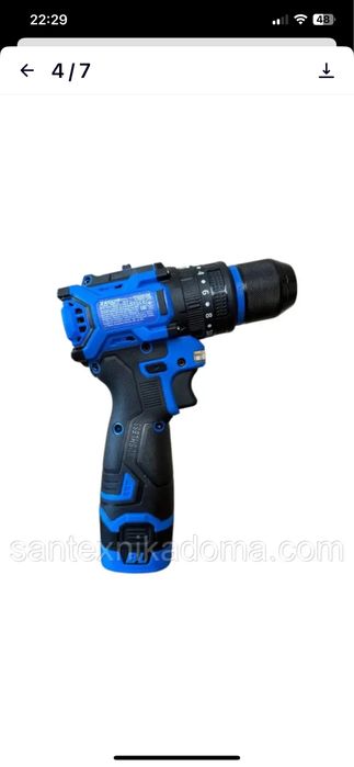 Акумуляторний шуруповерт 16V Zegor CDAX-16BLH 2 акумулятори ADVANCED