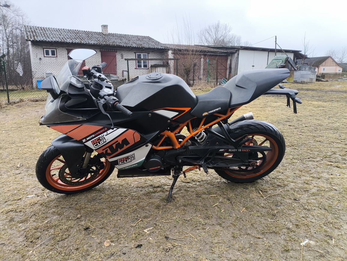 KTM RC 125 import Niemcy Arrow 2016