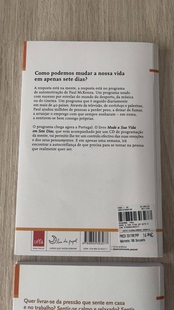 Pack Livros Dr. Paul McKenna (Referencia Mundial em PNL e Hipnose)
