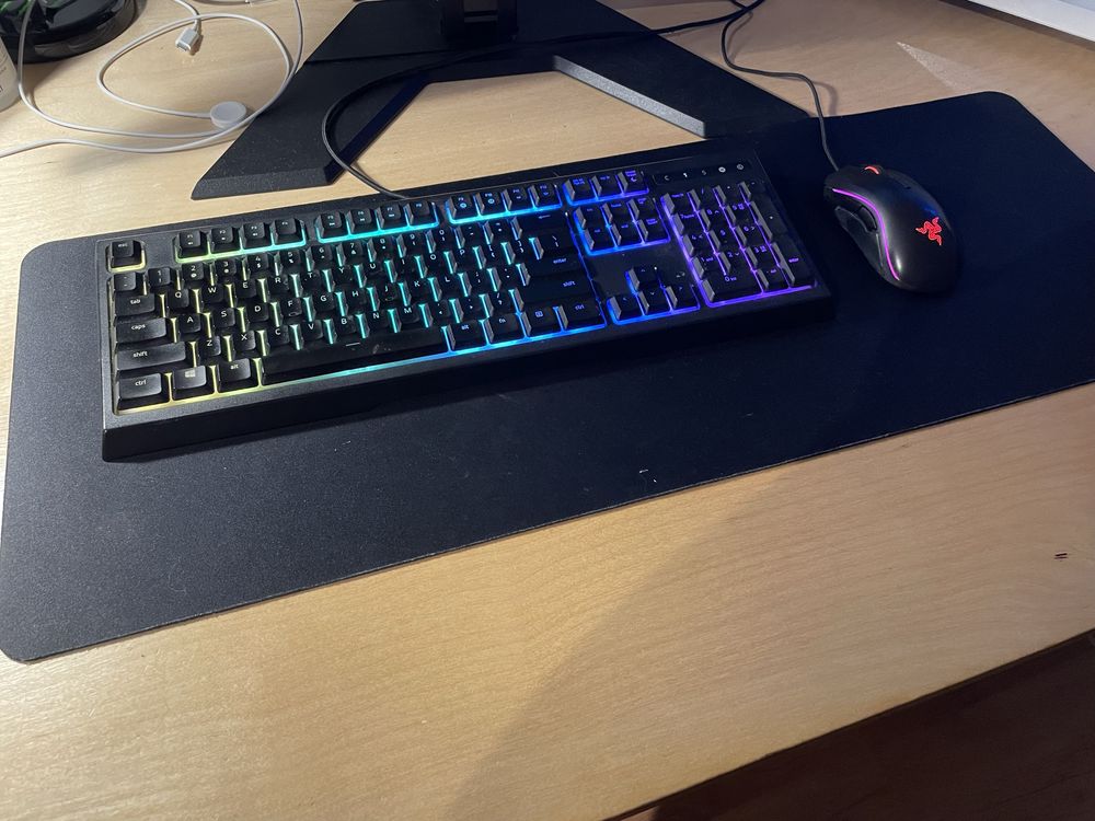 Razer myszka i klawiatura | Razer Mamba Elite | Razer Ornata Chroma v2