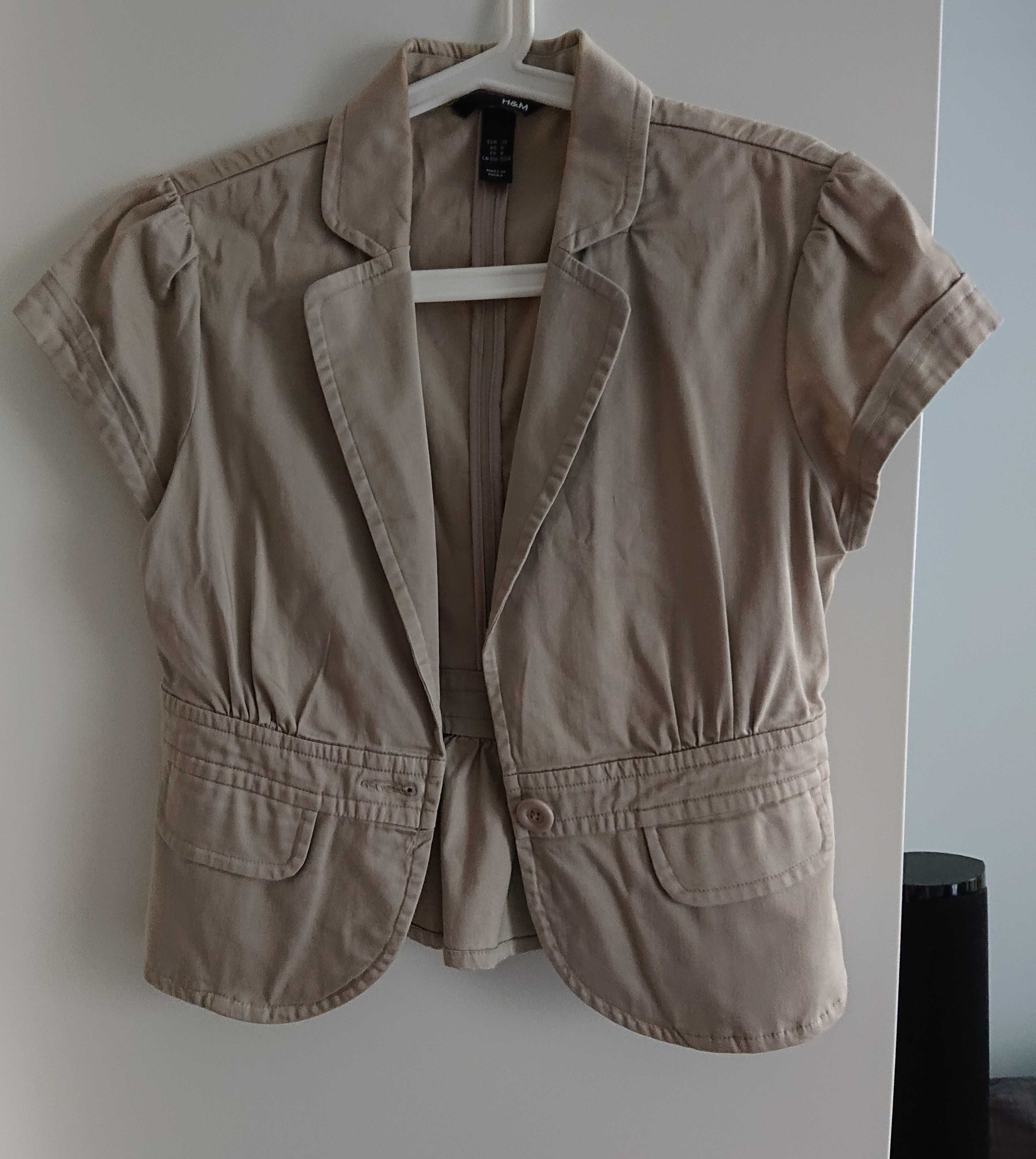 Marynarka / żakiet z krótkim rękawem H&M, rozm.38.