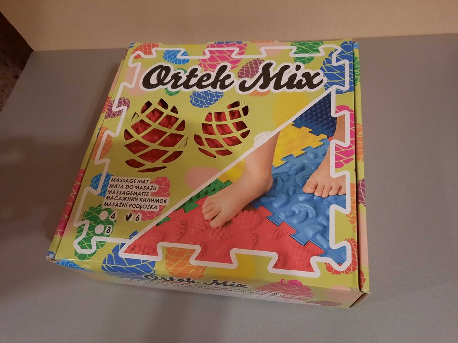 Коврик ортопедический массажный детский 6 элементов для ног