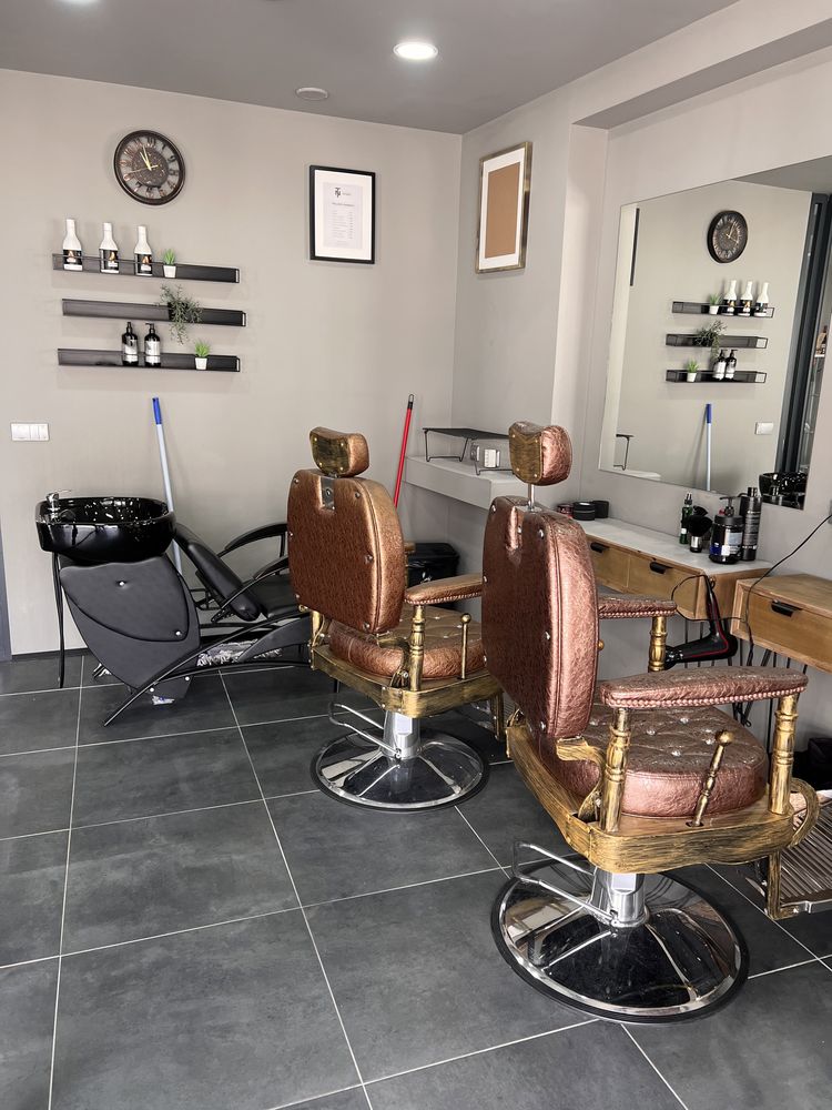 Material barbeeiria barber shop