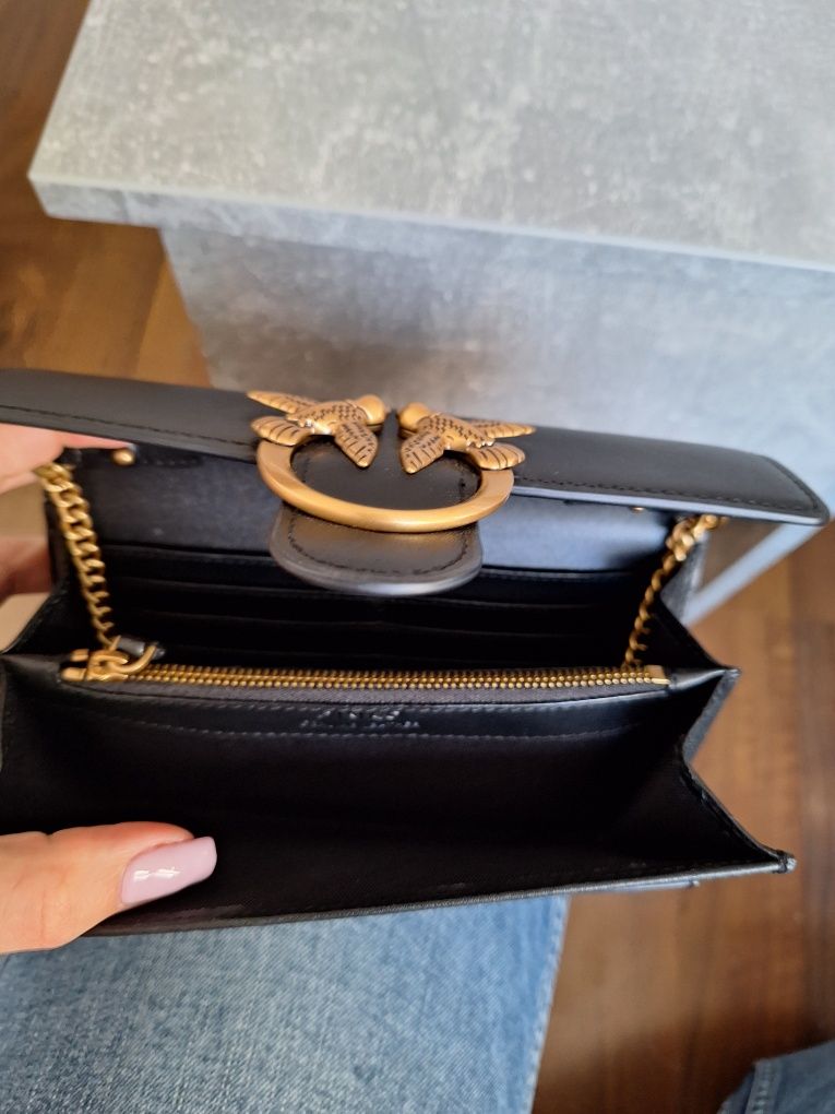 Pinko wallet on chain portfel/torebka