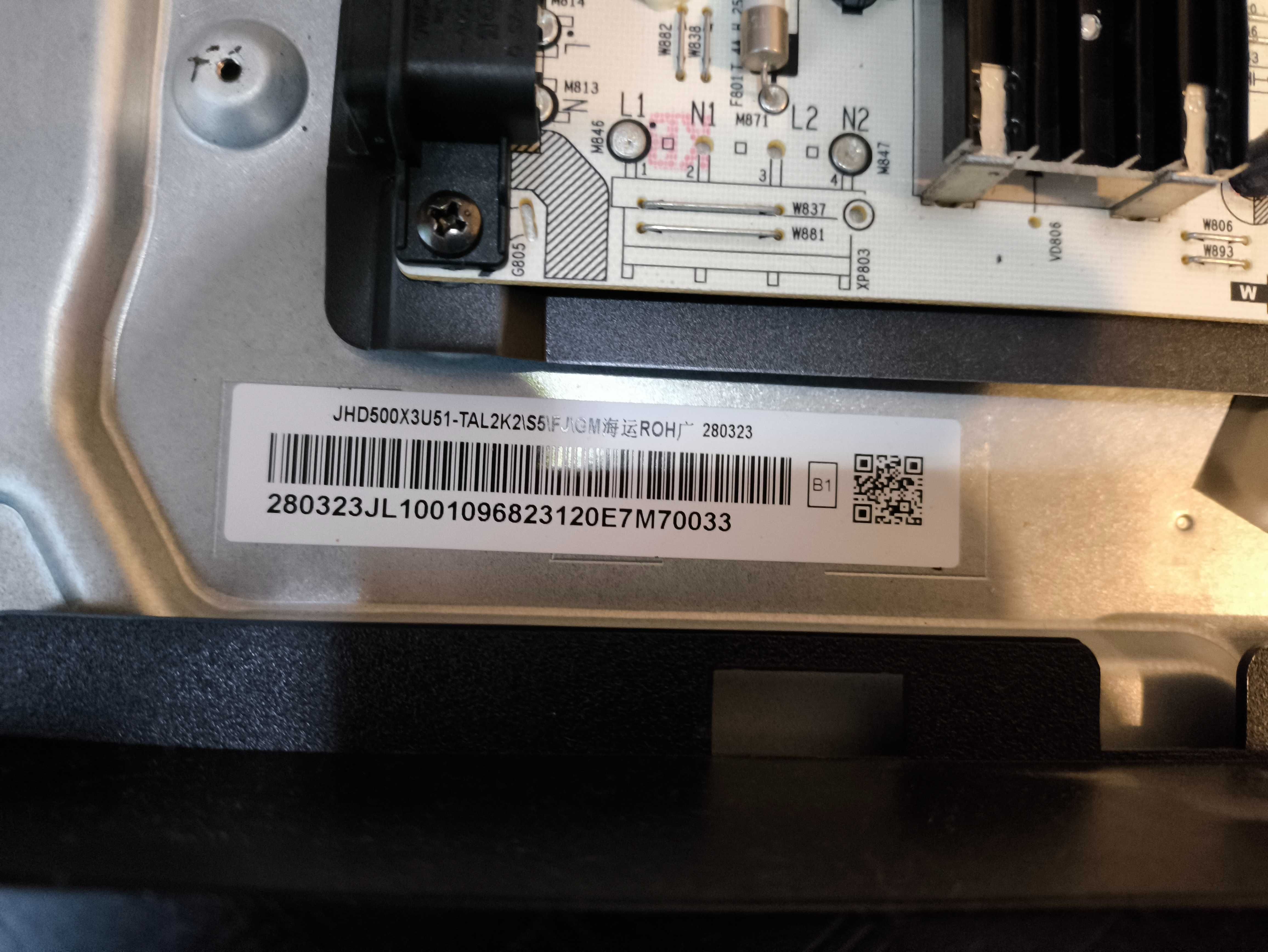 Głośniki do telewizora Hisense 50A7500F