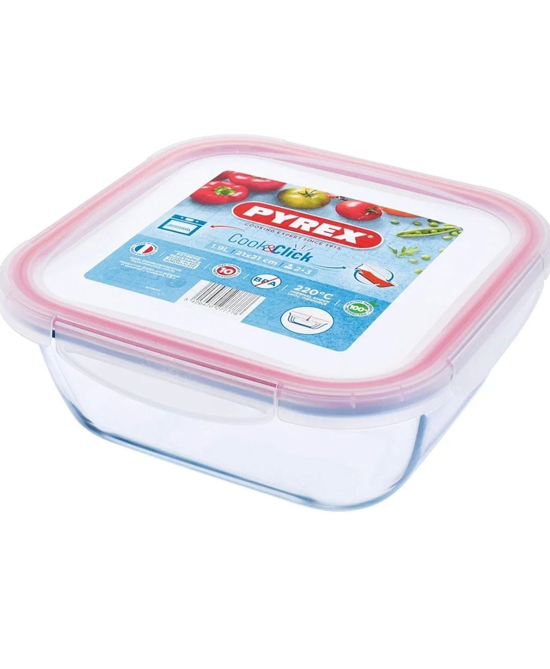 Pyrex Gotuj i kliknij   pojemnik  4w1