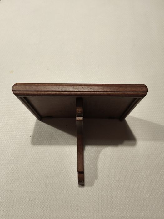 Peças de madeira de decoração vintage