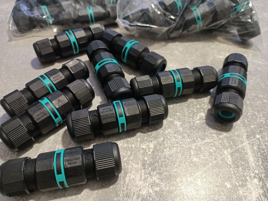 Złączka kablowa hermetyczna 3-torowa