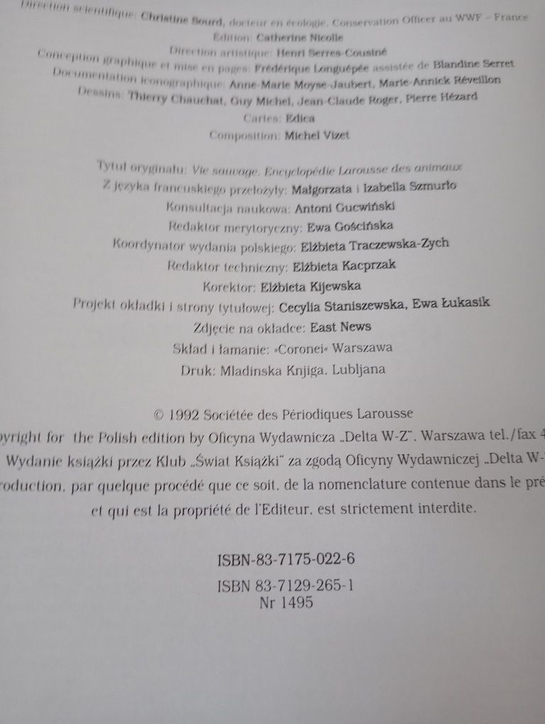 Tajga - encyklopedia dzikich zwierząt