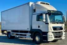 MAN TGM 18.290 / CHŁODNIA / WINDA / 18 EUROPALET / NISKI PRZEBIEG / AUTOMAT/ DRUKARKA / SYPIALKA / 2018 ROK / THERMO KING 1200
