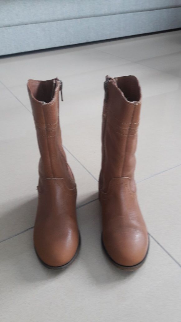 Kozaki Zara Kids  rozmiar 26 wiosna - jesień