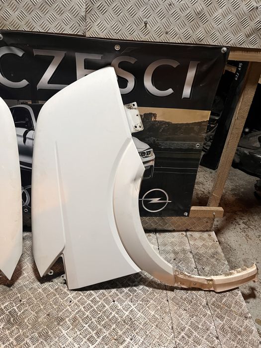 Vw crafter blotnik prawy lewy bialy