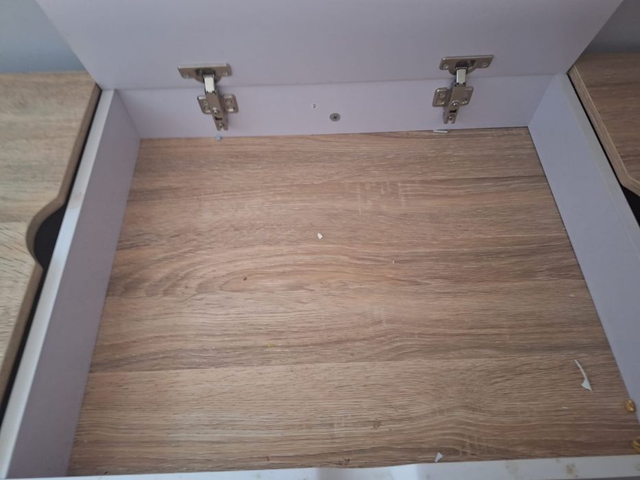 Biurko styl skandynawski 120 cm stan dobry +