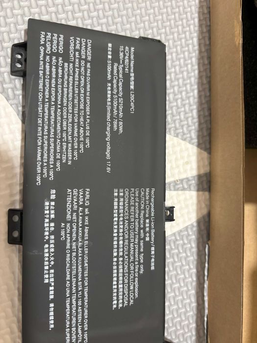 Батарея для Lenovo Legion 5 L20C4PC1