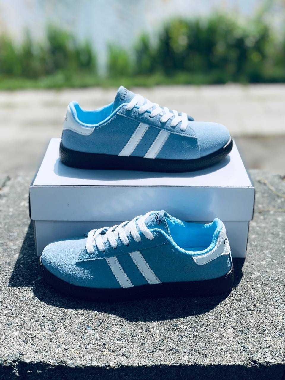 New collection! Кросівки Guess жіночі стильні Light Blue. Лучшая цена!