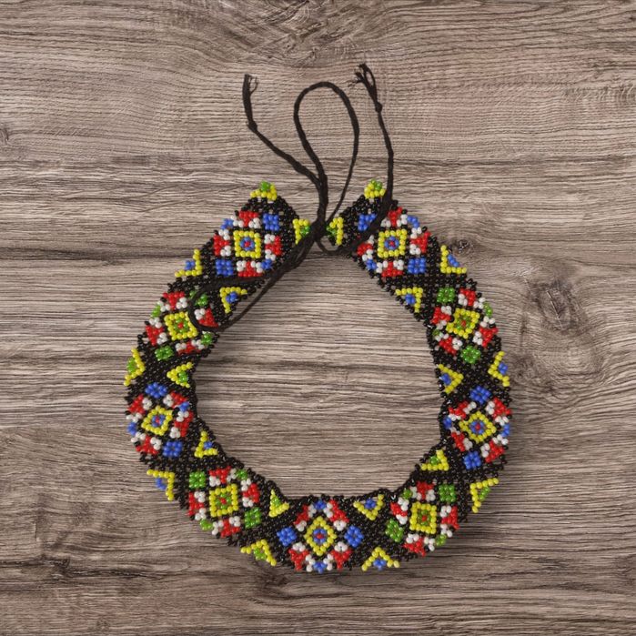 Силянка, чокер, намисто з бісеру