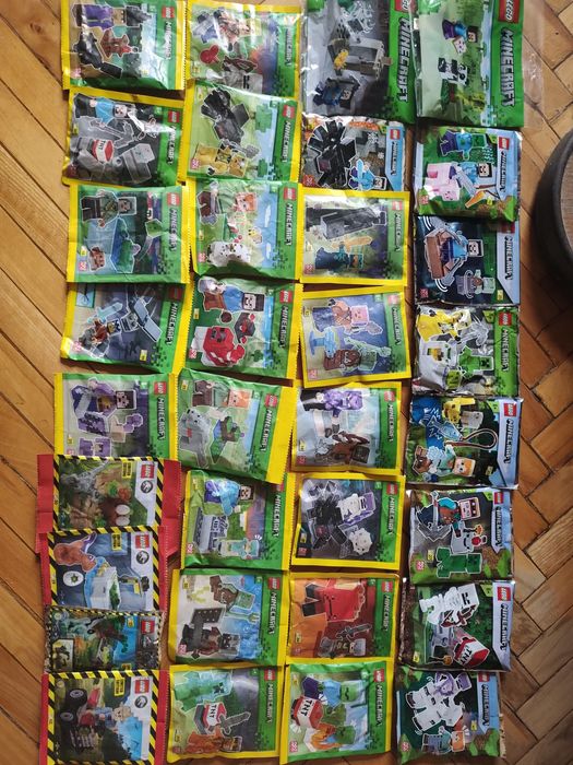 Лего Майнкрафт и Парк Юрского периода Lego Minecraft Jurassic park