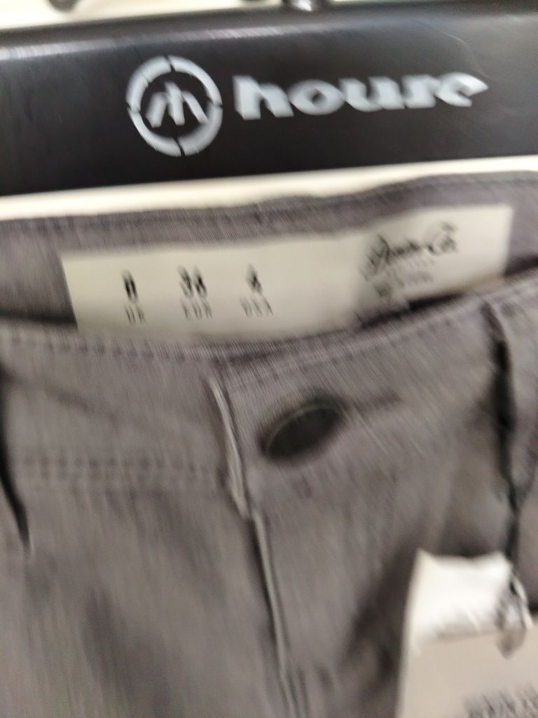 Spodnie szare jeansowe skinny rozmiar 36 nowe