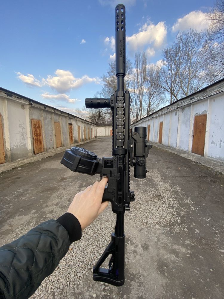 Мощный Орбиган Автомат М416 PUBG серия, аккумулятор, стріляє Орбіз