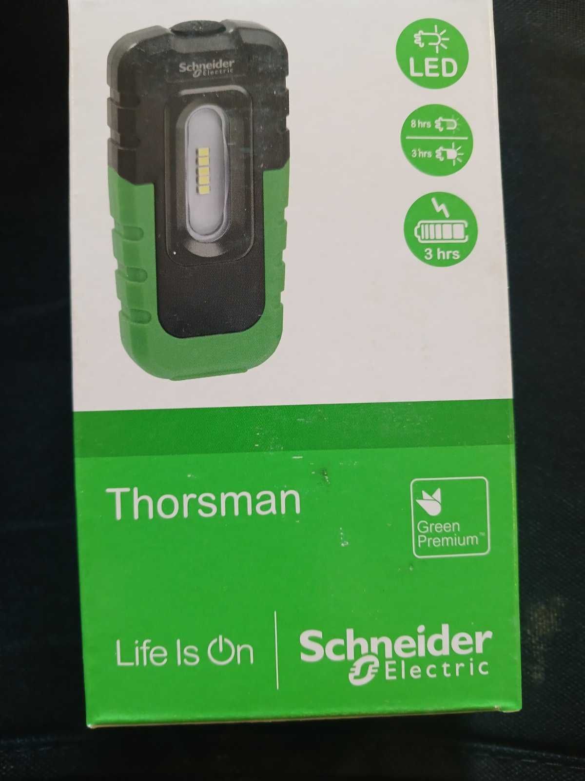 Фонарь ручной аккумуляторный Schneider Hand Light Thorsman