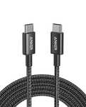 Kabel Anker Nylon TYP USB-C na USB-C, kabel 100W Type-C, 3 m.